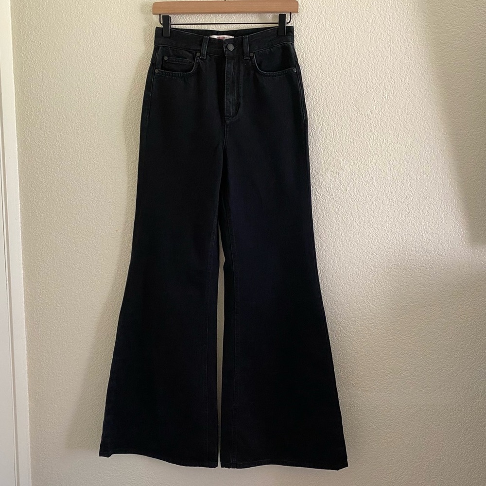 DOROTHEE SCHUMACHER Flare Leg Black Jeans